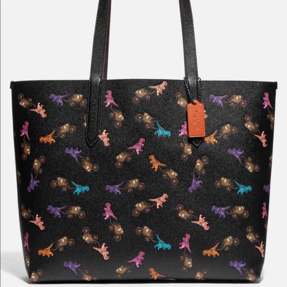 NWT Coach Highline Tote With Rexy And Carriage